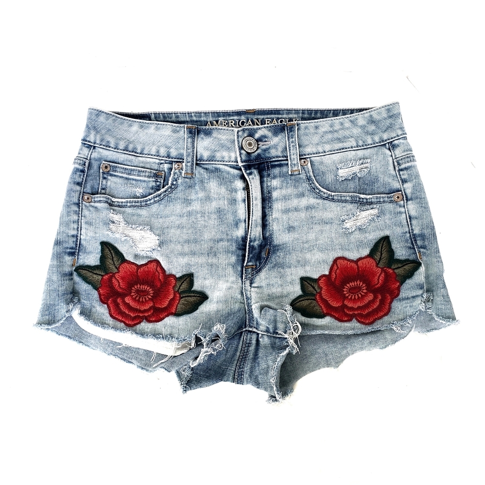 American Eagle high rise shorts